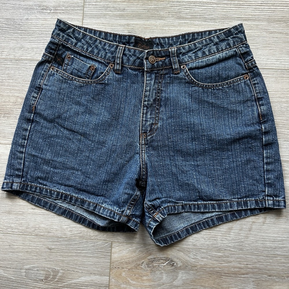 Riders Women's 9/10 Copper Collection Blue‎ Jean Denim Mom Shorts